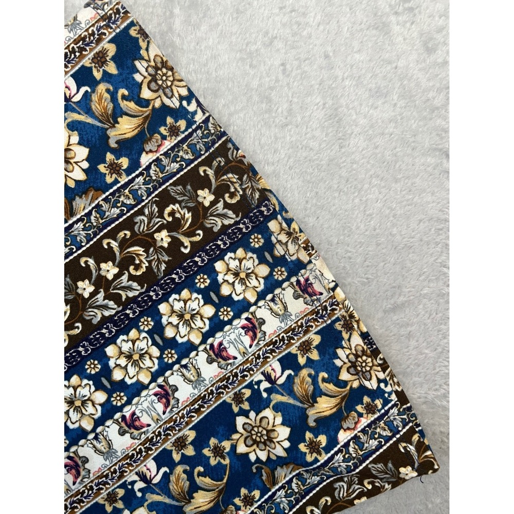 Bear Dance Women's Boho Paisley Print Soft Flare Bell Bottom Flare Pants Small - Picture 11 of 11
